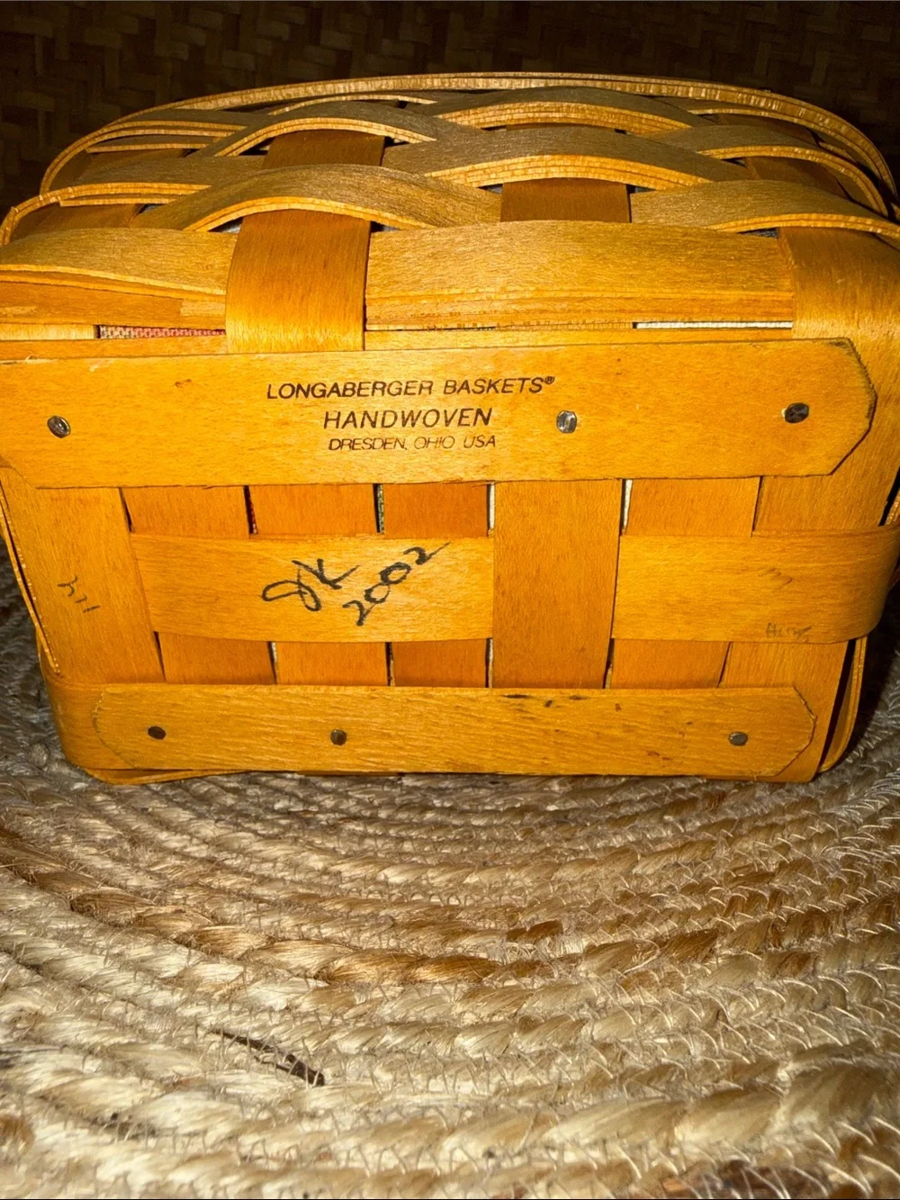 Longaberger beautiful authentic